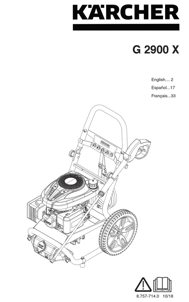 Kärcher G 2900 X manual