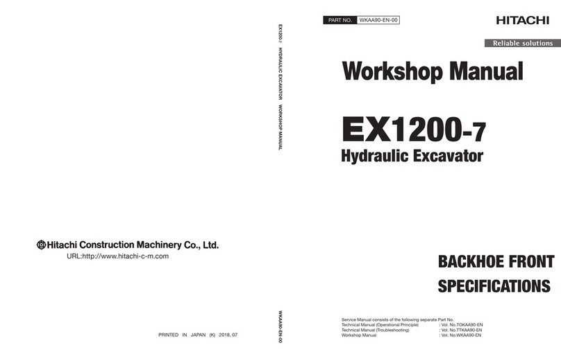 Hitachi EX1200-7 Instruction manual