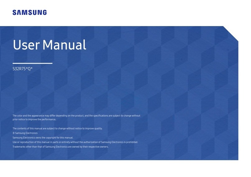 Samsung S32R750QEN User manual