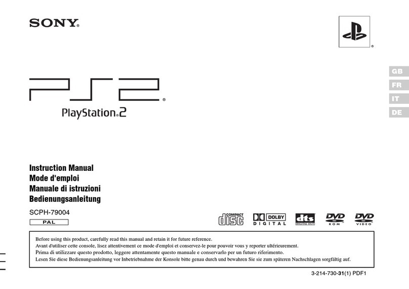 Sony SCPH-79004 instruction manual