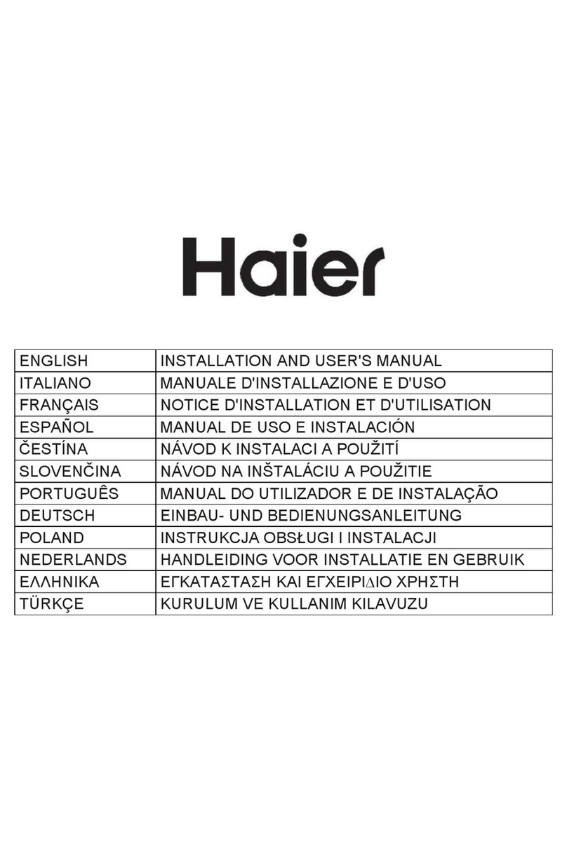 Haier HATS9DS2XWIFI User manual Haier HATS9DS2XWIFI User manual