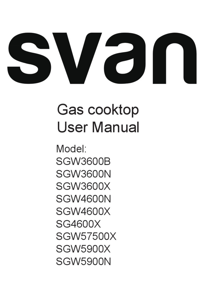 Svan SGW57500X user manual