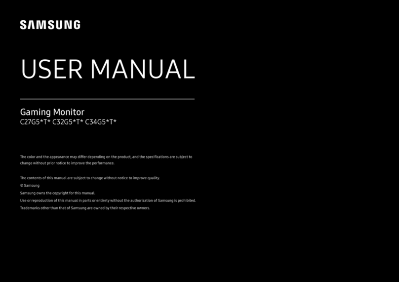 Samsung C34G55TWWN User manual