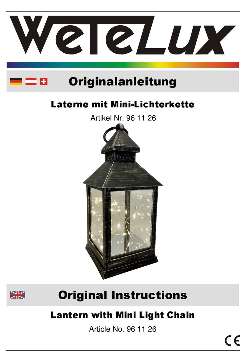 Wetelux 96 11 26 Original instructions