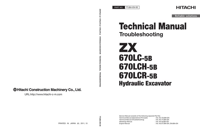 Hitachi ZX 670LC-5B User manual
