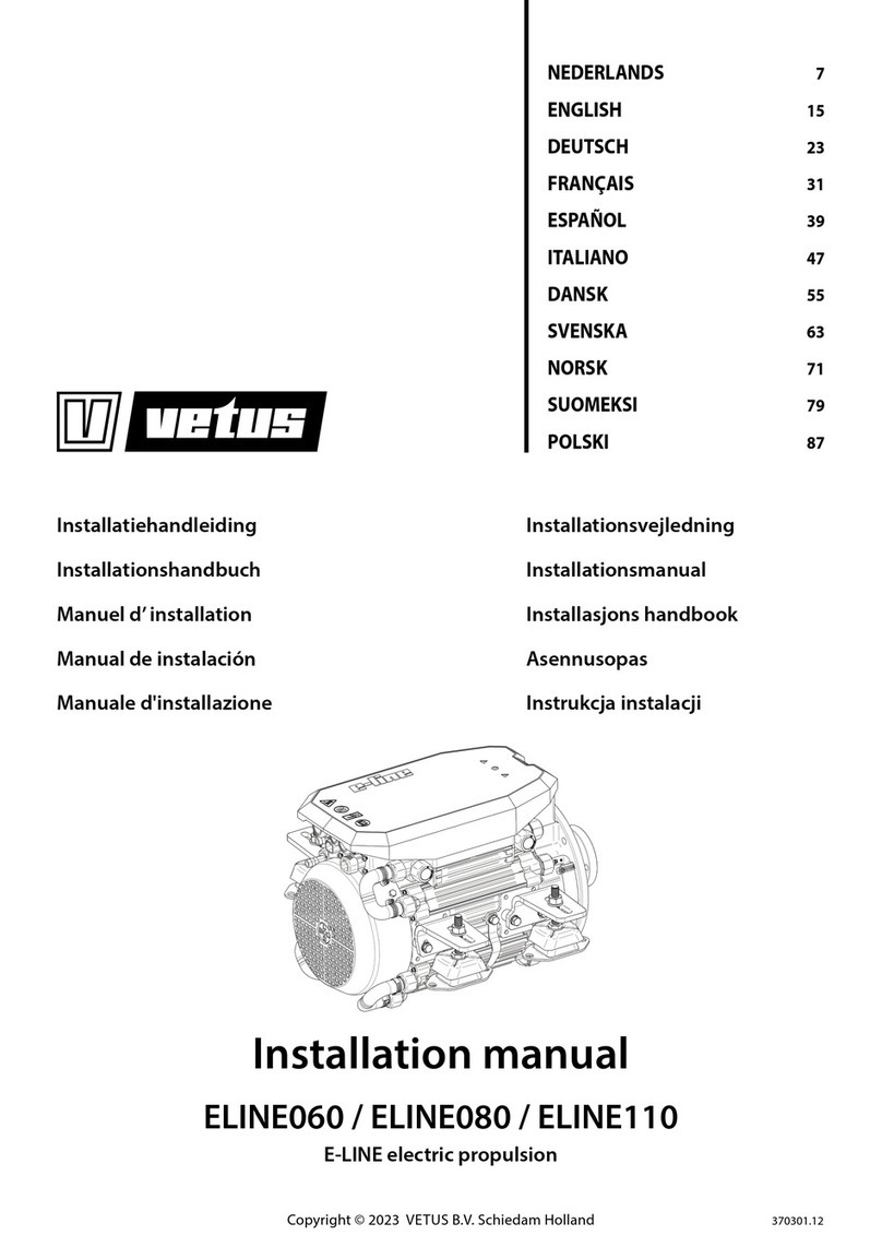 Vetus ELINE080 User manual Vetus ELINE080 User manual