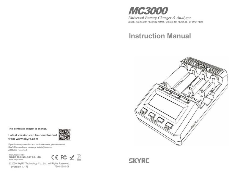 Skyrc MC300 User manual Skyrc MC300 User manual