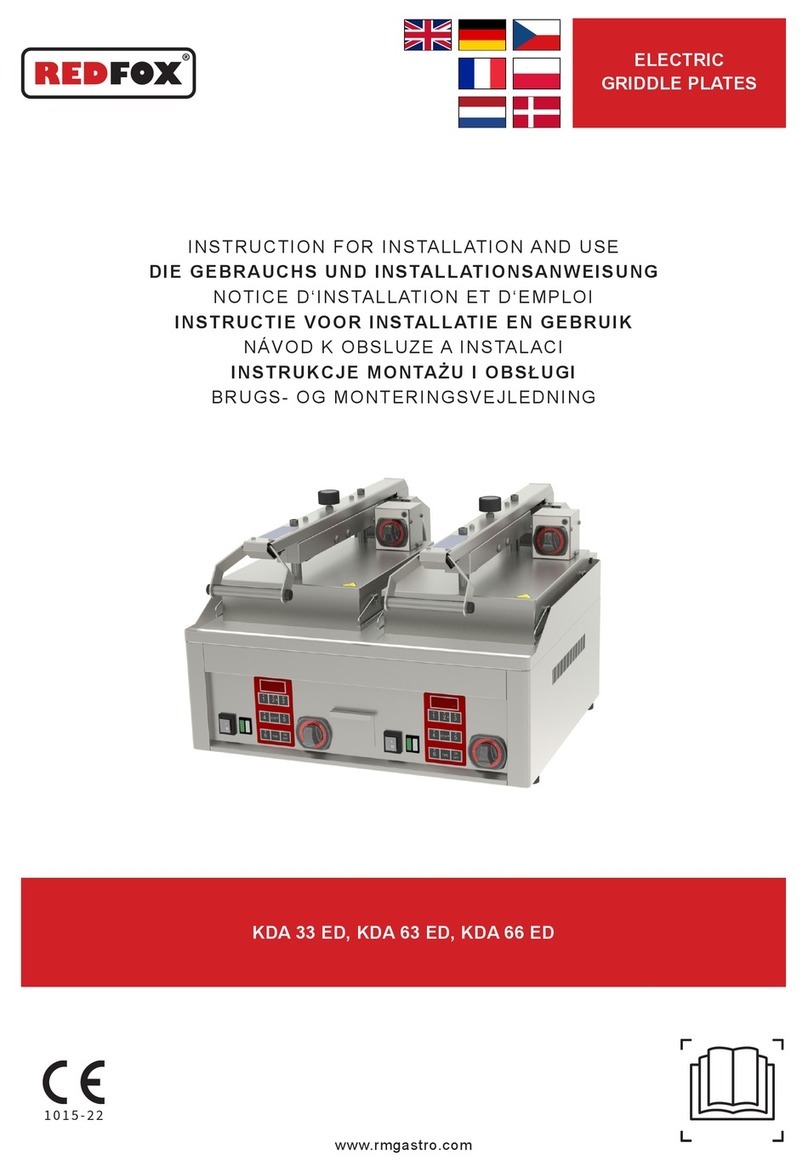 Redfox KDA 33 ED User manual