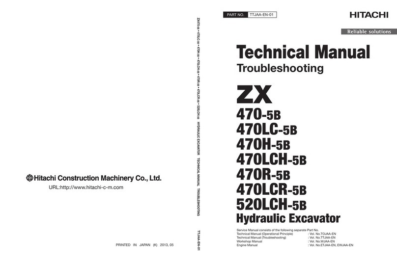 Hitachi ZX 520LCH-5B User manual