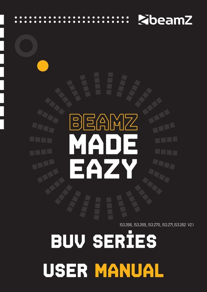 Beamz 153.262 user manual