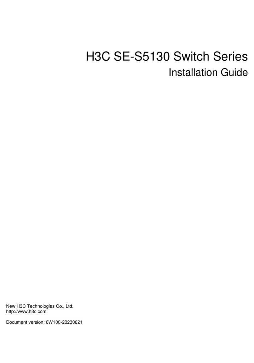 H3C SE-S5130 Series installation guide