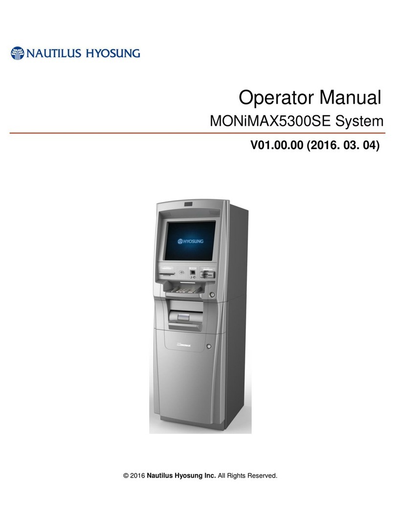 Nautilus Hyosung MONiMAX5300SE System User manual