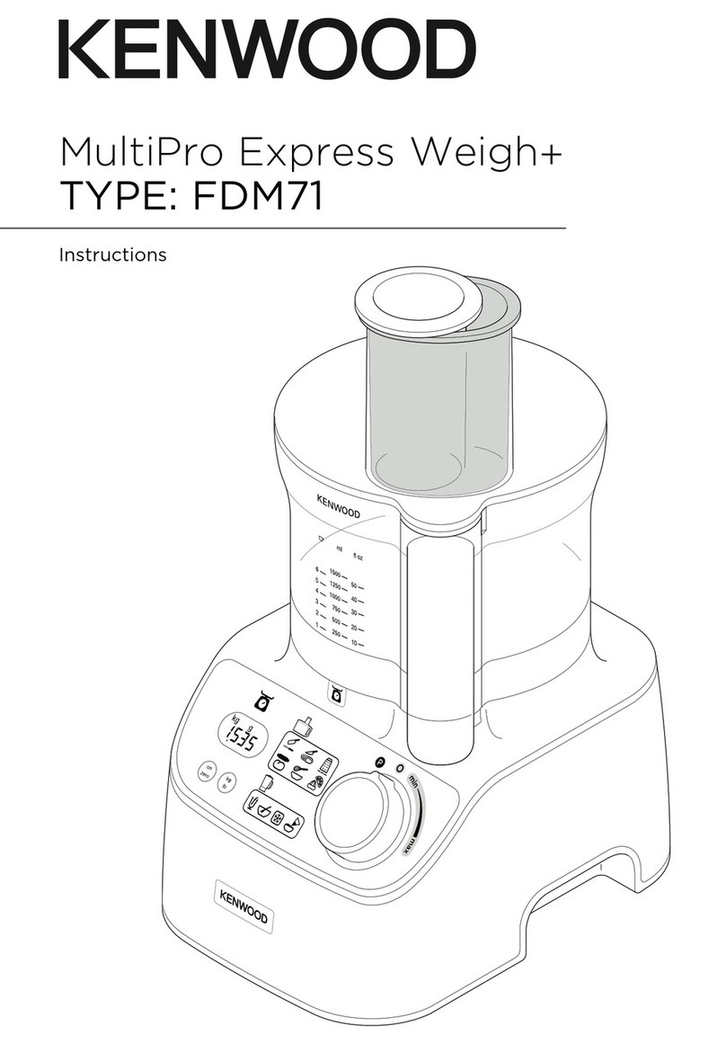 Kenwood FDM71.970SS User manual