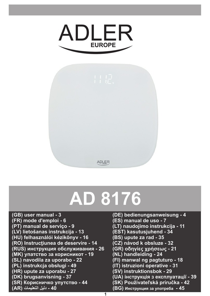 Adler Europe AD 8176 user manual