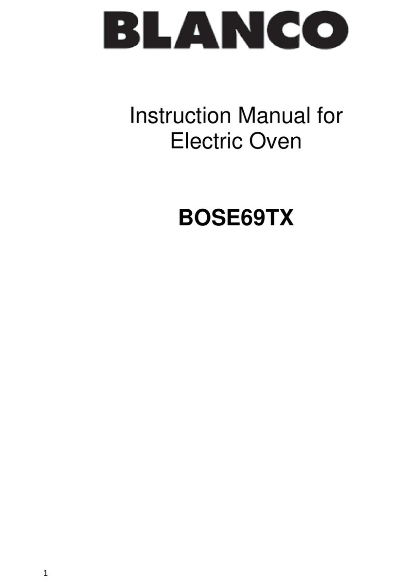 Blanco BOSE69TX User manual