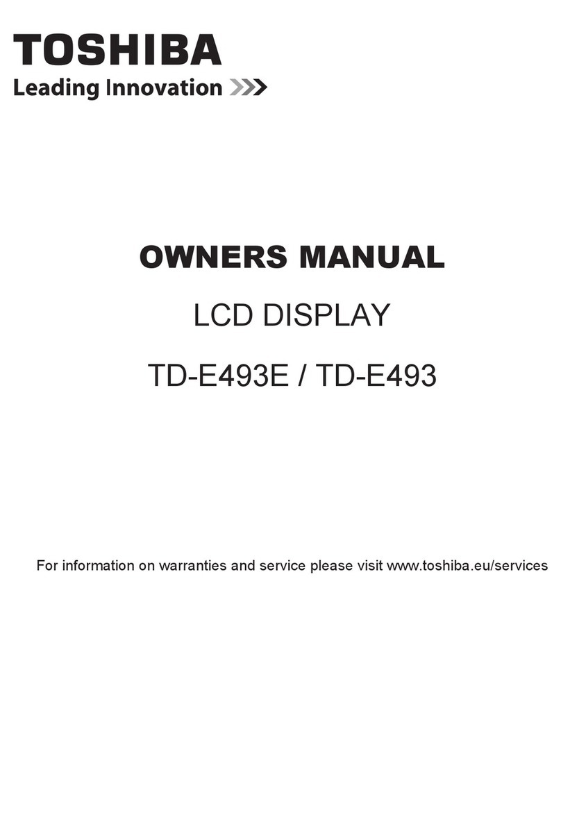 Toshiba TD-E493E User manual Toshiba TD-E493E User manual