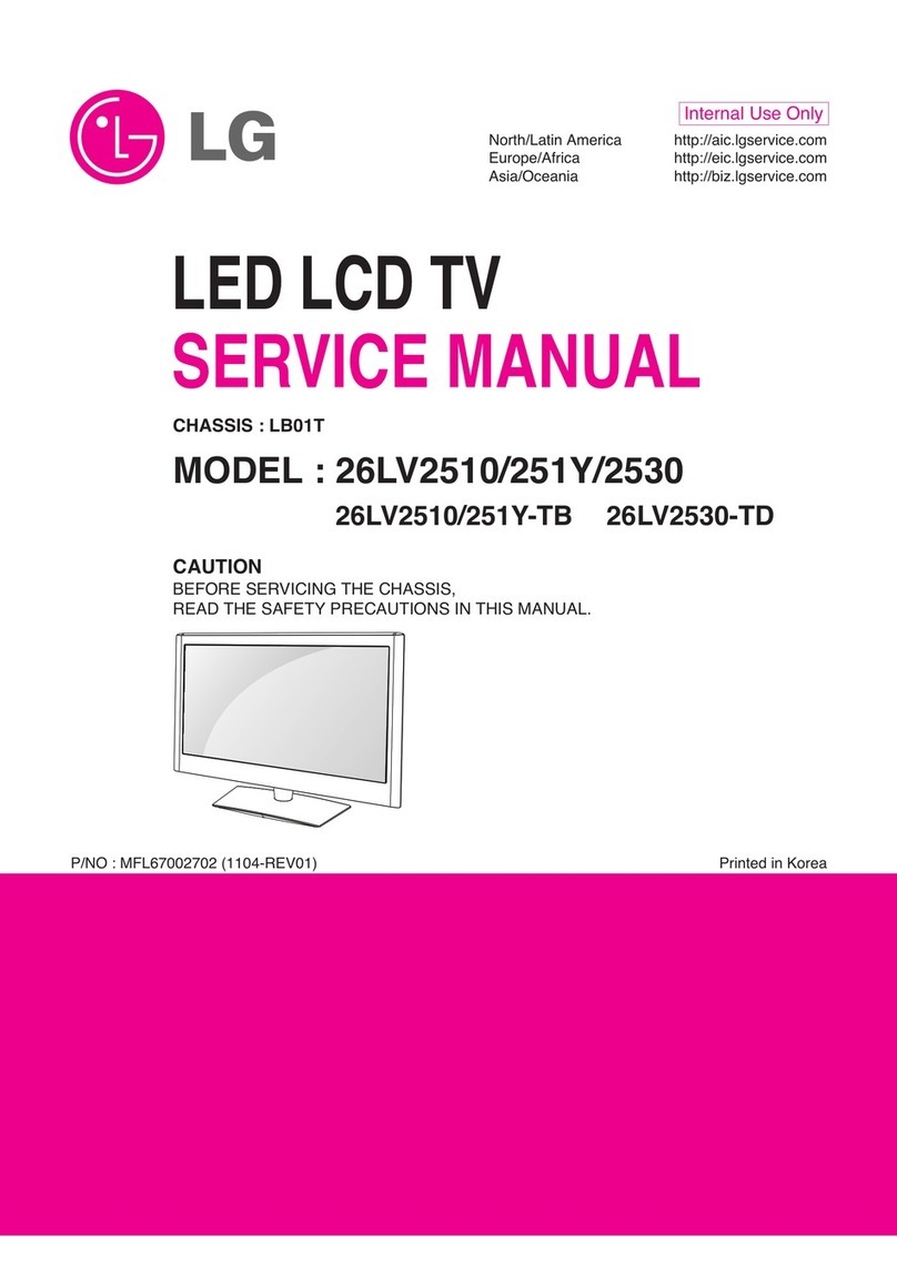 LG 26LV251Y User manual