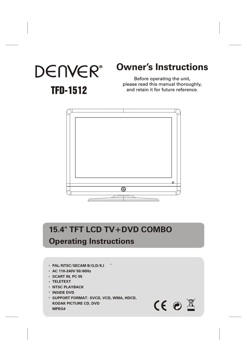 Denver TFD-1512 User manual