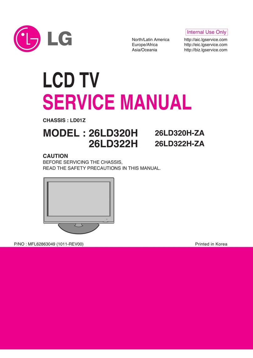 LG 26LD322H User manual