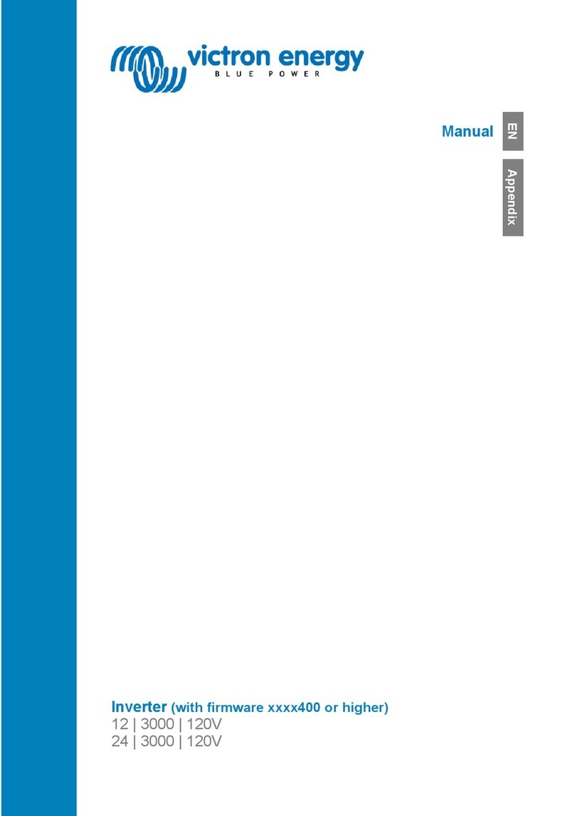 Victron energy 12 3000 120V manual