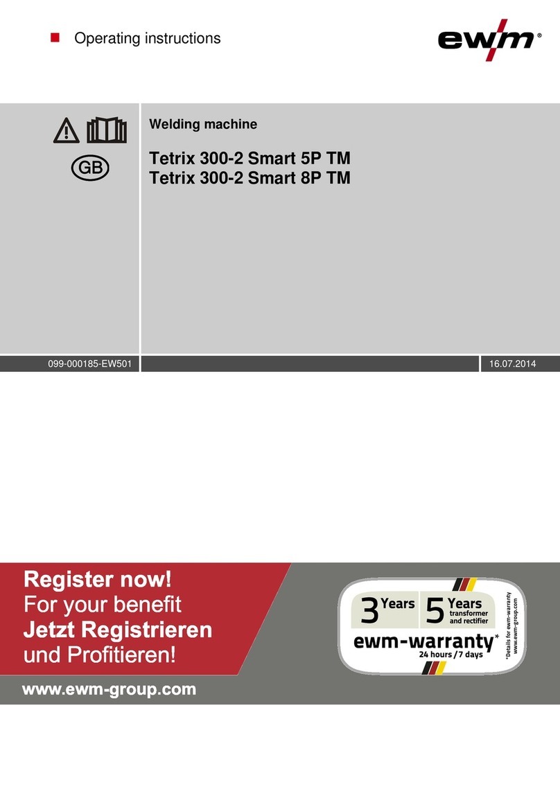 EWM Tetrix 300-2 Smart 5P TM User manual