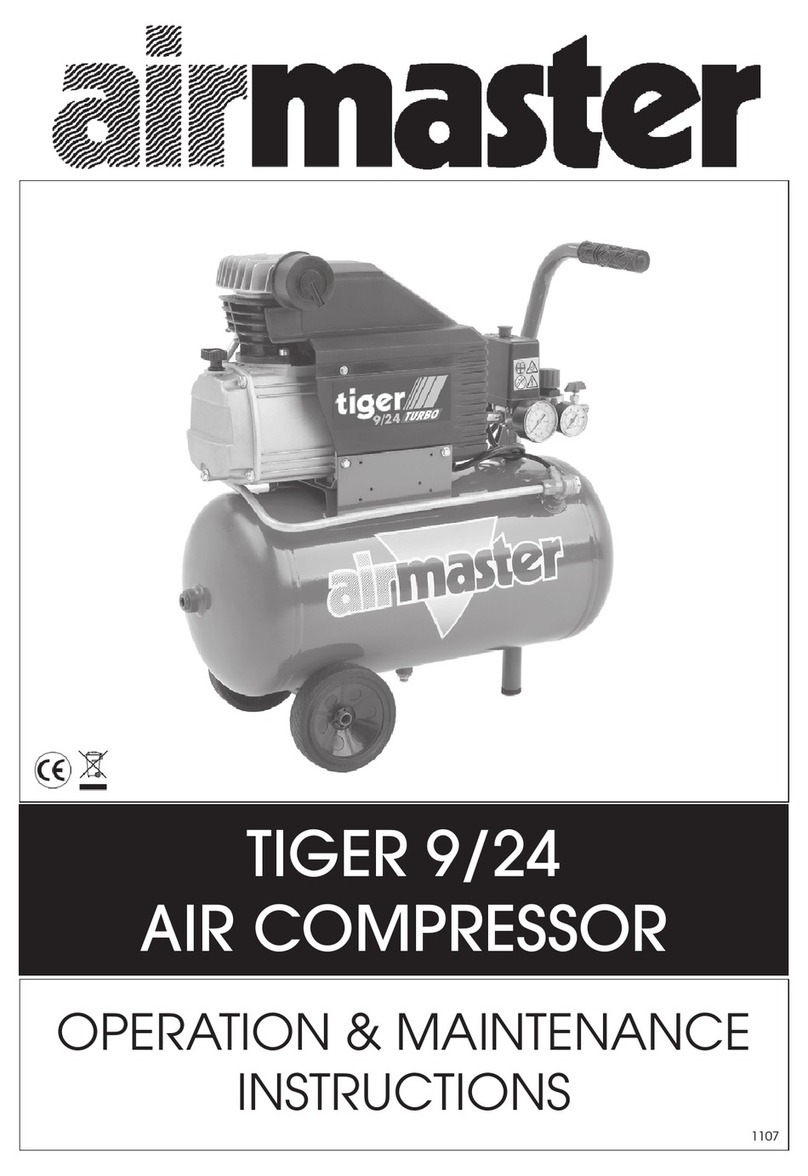 Machine Mart airmaster TIGER 9/24 Operation & maintenance instructions Machine Mart airmaster TIGER 9/24 Operation & maintenance instructions