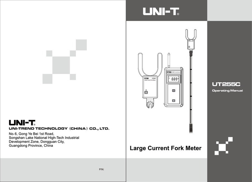 Unit UT255C User manual