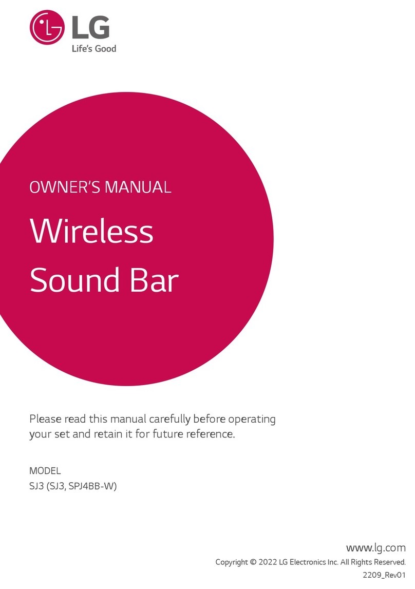 LG SPJ4BB-W User manual