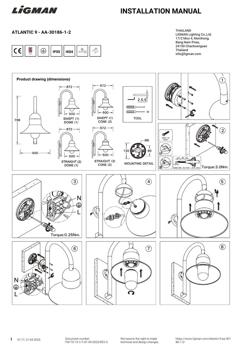 LIGMAN AA-30186-1-2 User manual