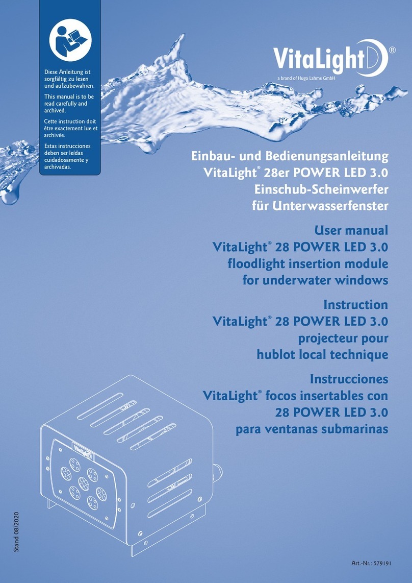 Hugo Lahme VitaLight 28 POWER LED 3.0 user manual