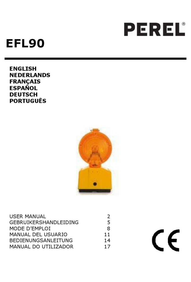 Perel EFL90 User manual Perel EFL90 User manual