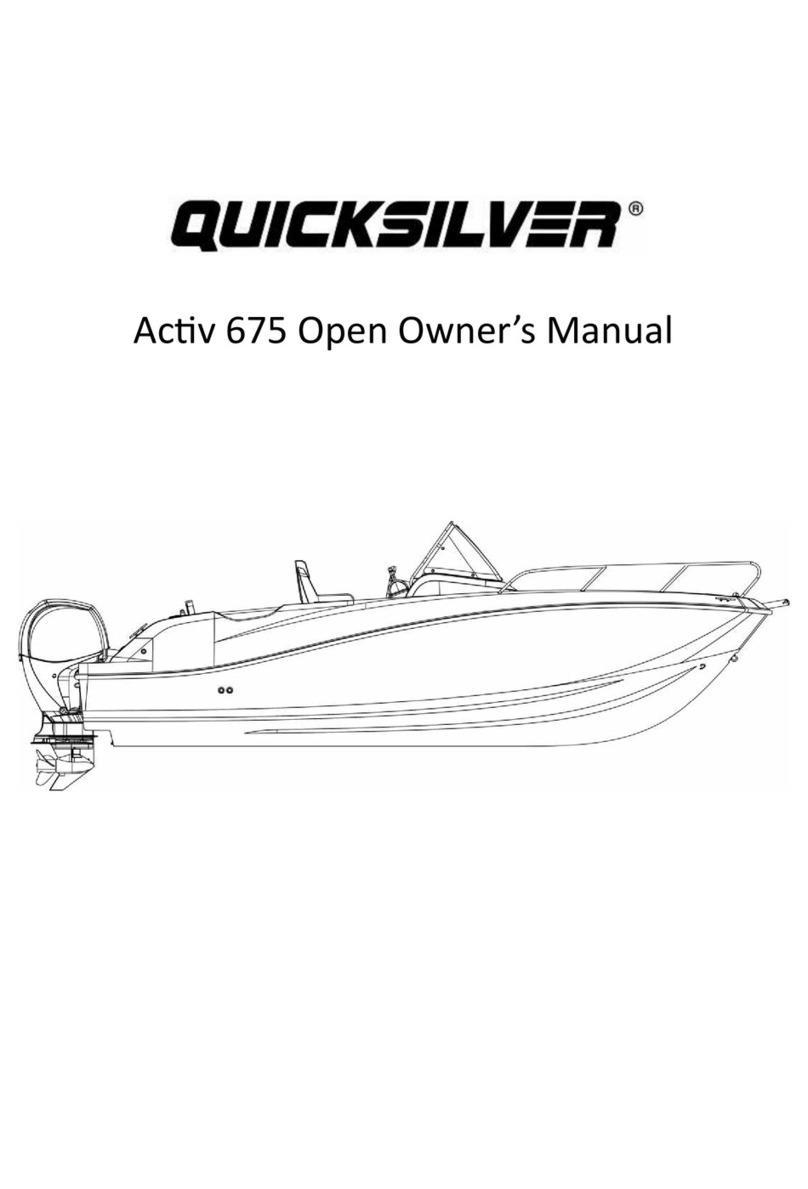 Quicksilver Activ 675 Open User manual