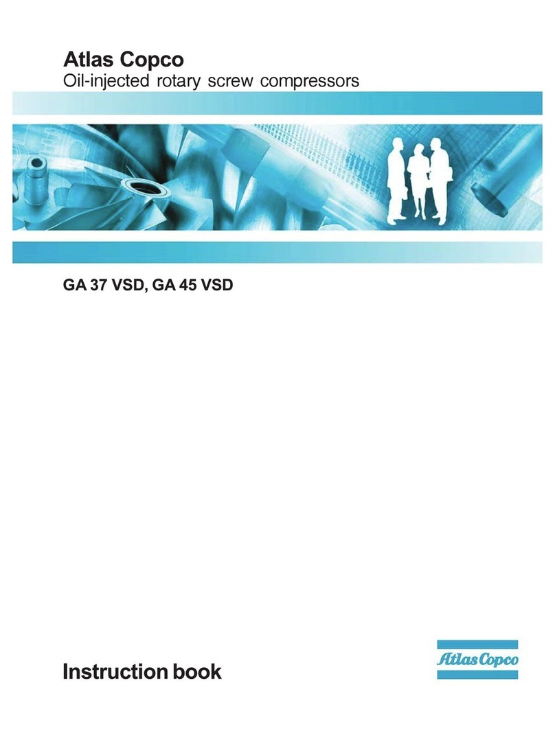 Atlas Copco GA 37 VSD Instruction book