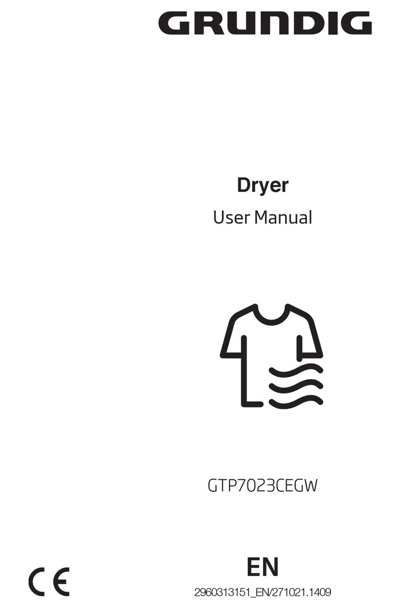 Grundig GTP7023CEGW User manual