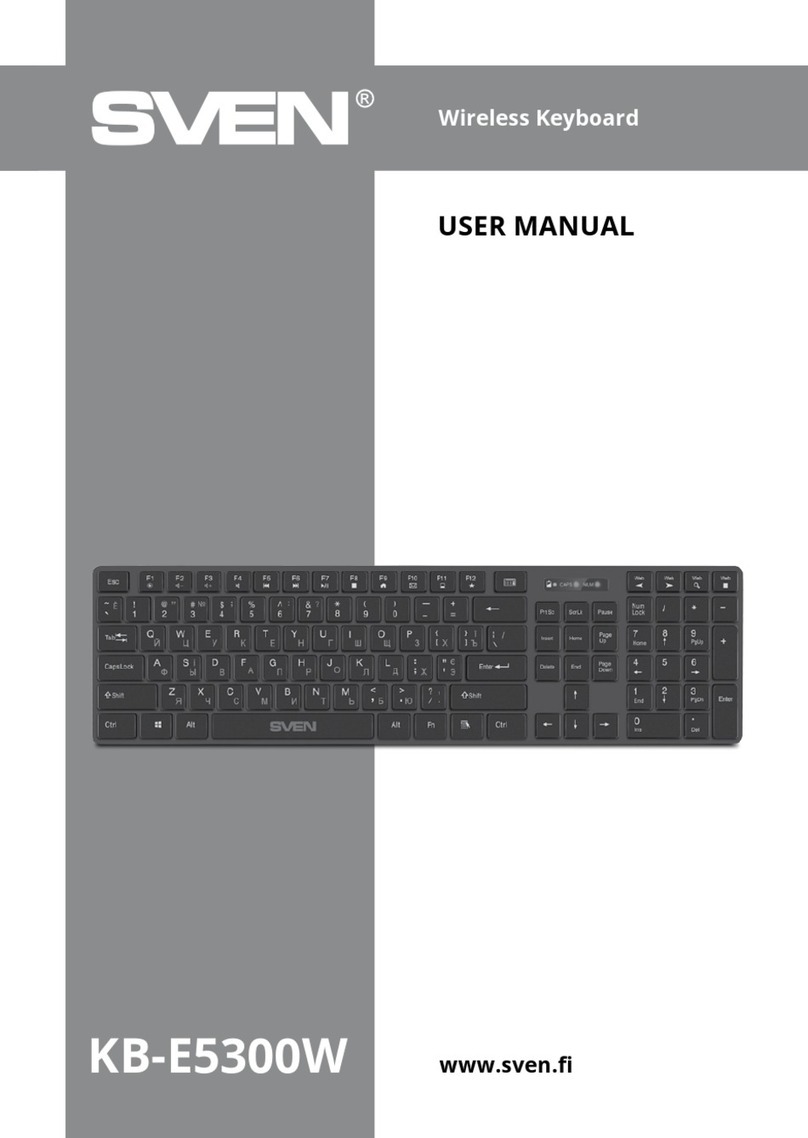Sven KB-E5300W user manual