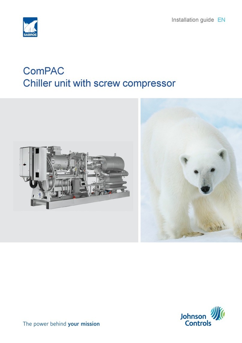 Johnson Controls SABROE ComPAC User manual