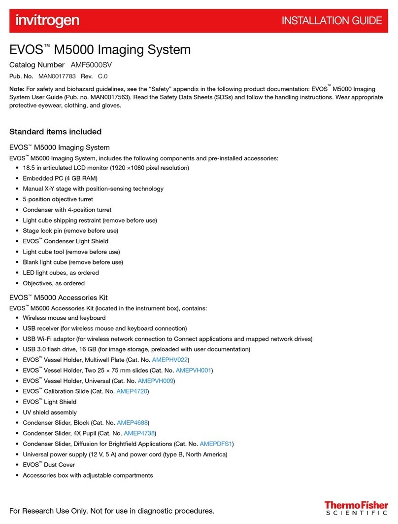 Thermo Scientific EVOS M5000 User manual