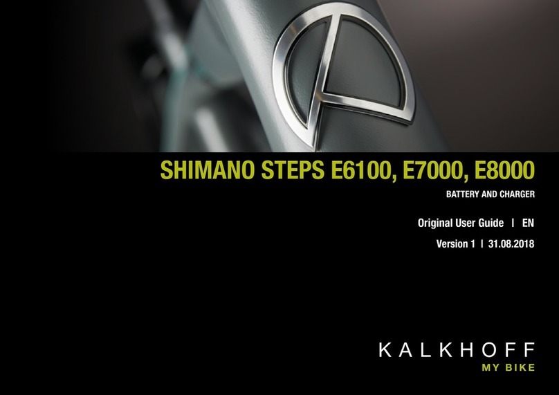 Shimano E6100 User manual