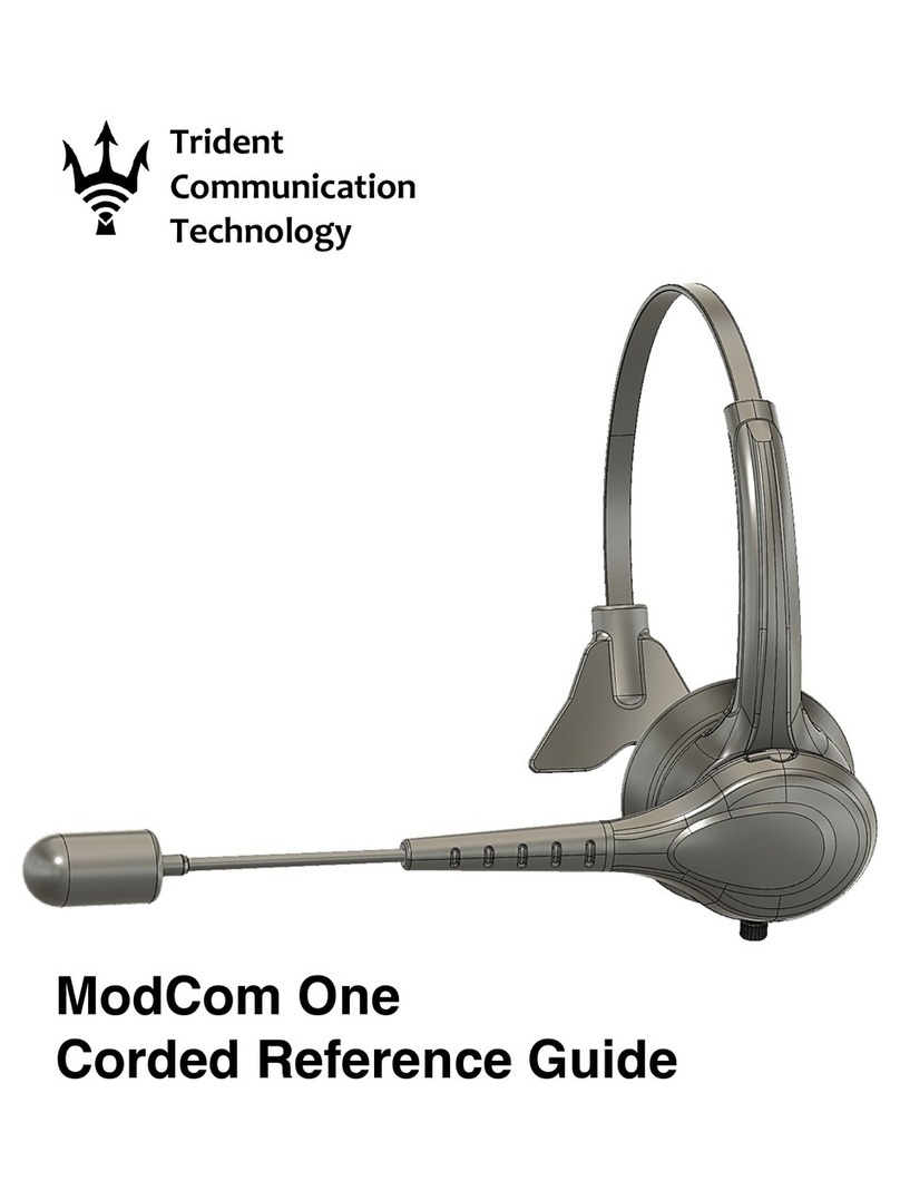 Trident ModCom One User manual