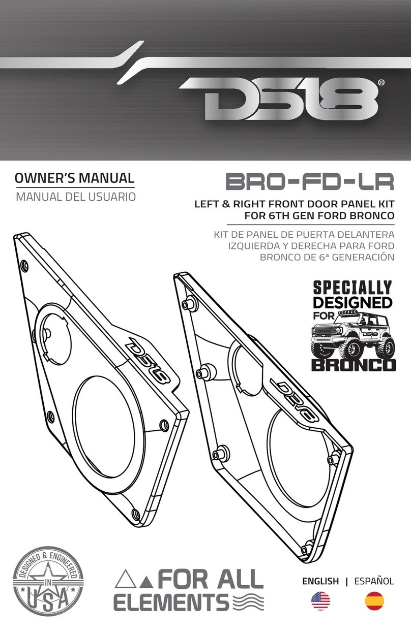 DS18 BRO-FD-LR User manual
