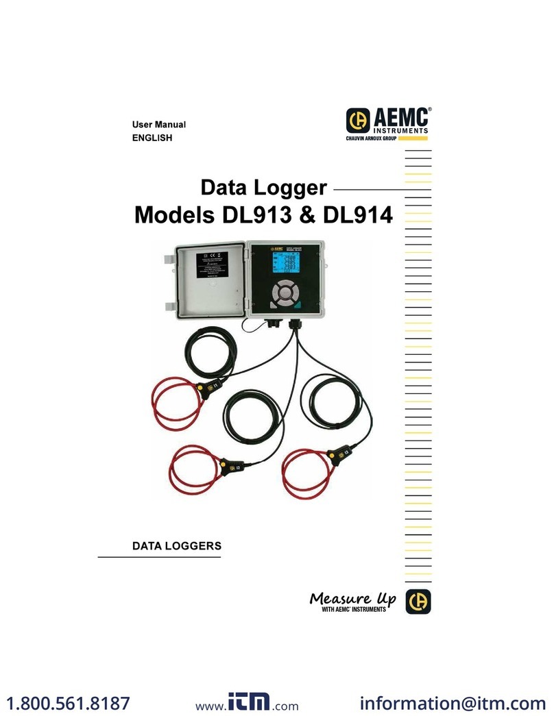 AEMC instruments DL913 User manual