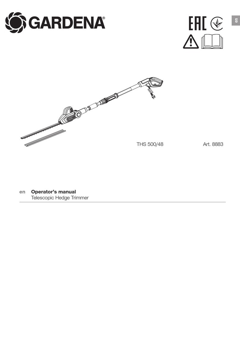 Gardena THS 500/48 User manual