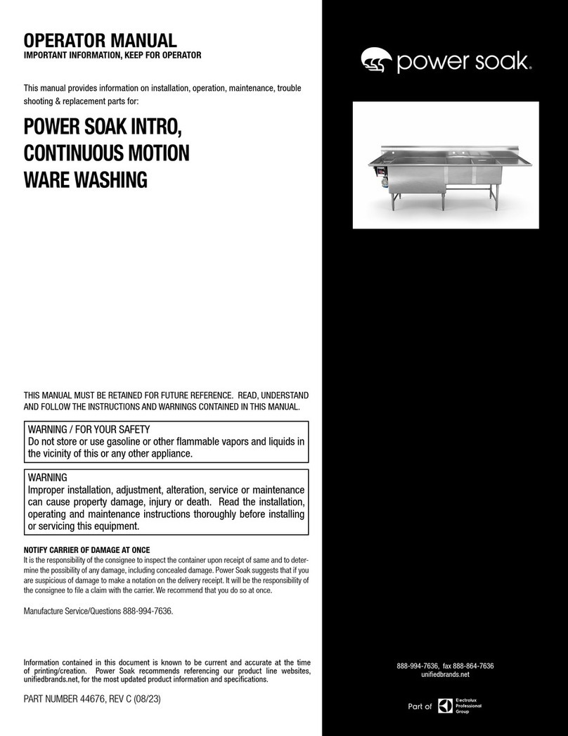 Power Soak PSI6-84L-30-208-1PH Operator's manual