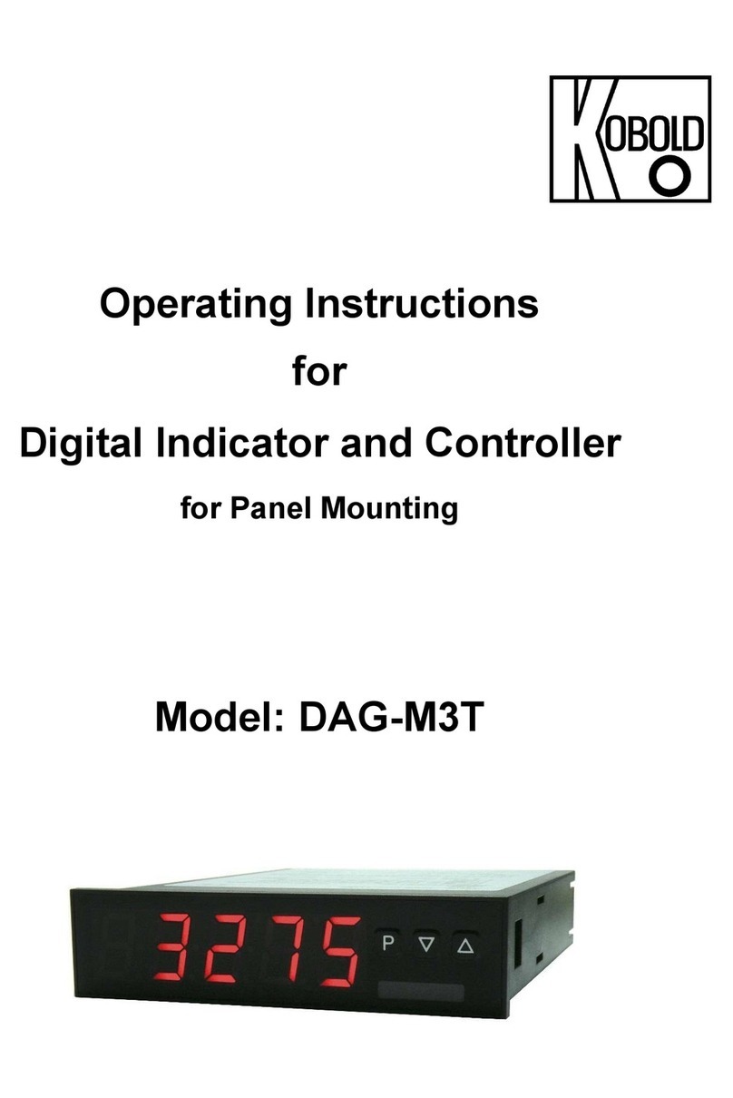 Kobold DAG-M3T User manual