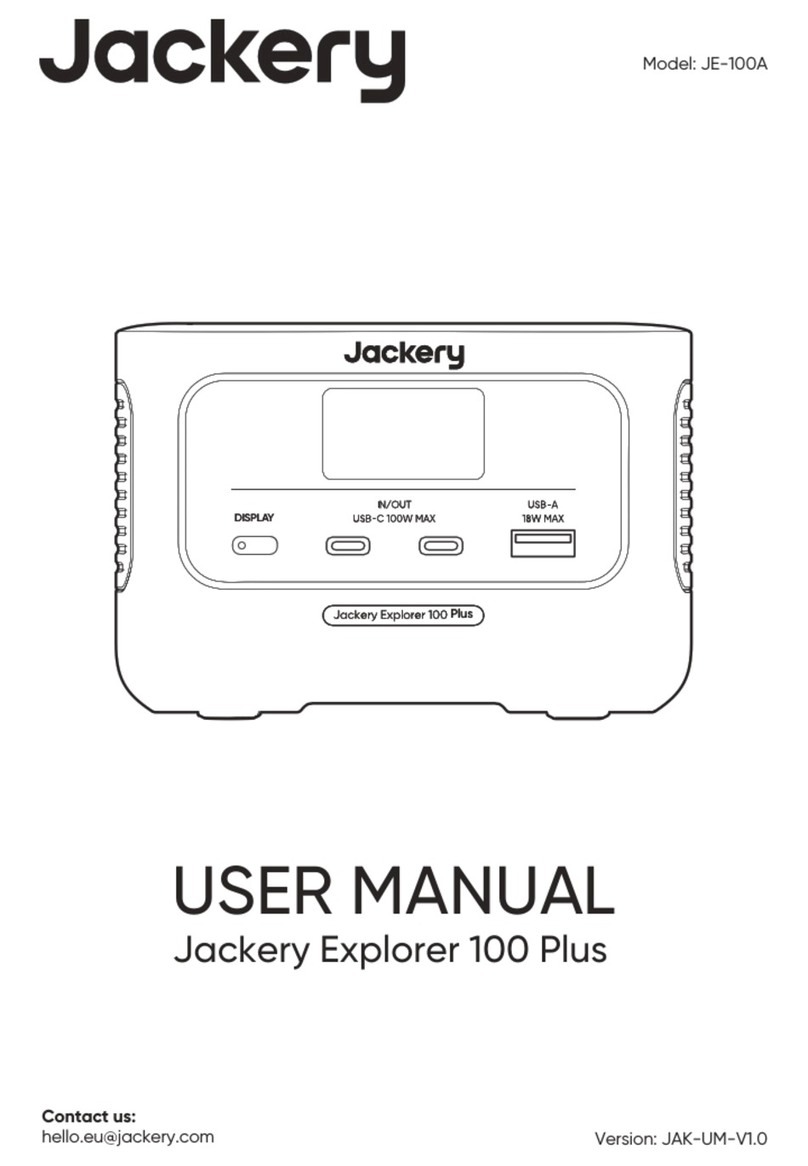 Jackery Explorer 100 Plus user manual