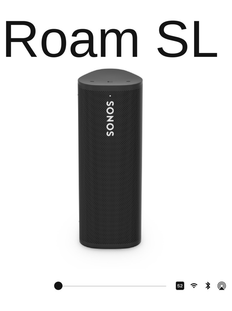 Sonos Roam SL User manual