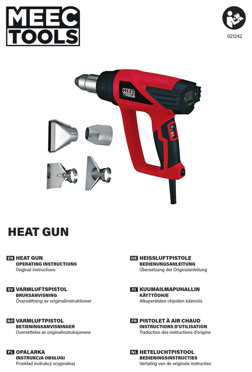 Meec tools 021242 operating instructions