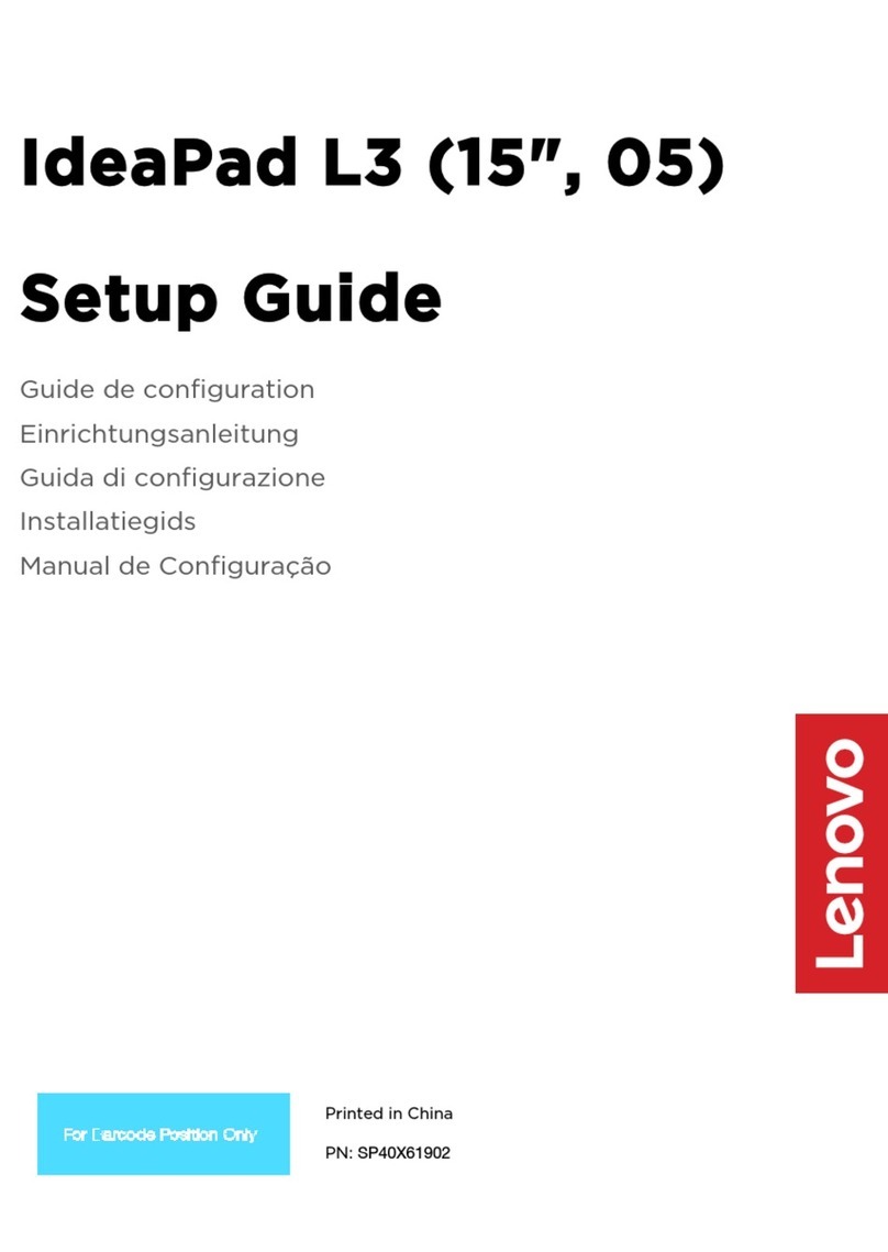 Lenovo IdeaPad L3 User manual