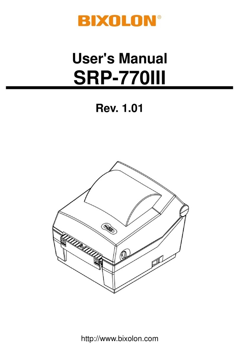 BIXOLON SRP-770III User manual