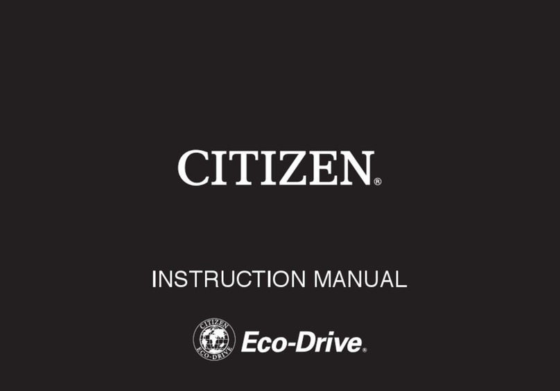 Citizen CA7090-87L instruction manual